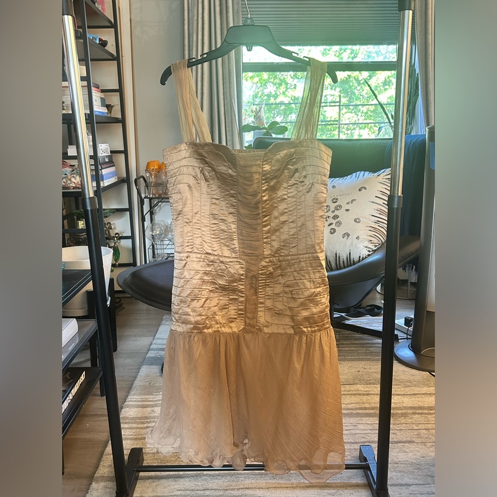 Copper Max Studio Special Edition Silk Roman Goddess Dress